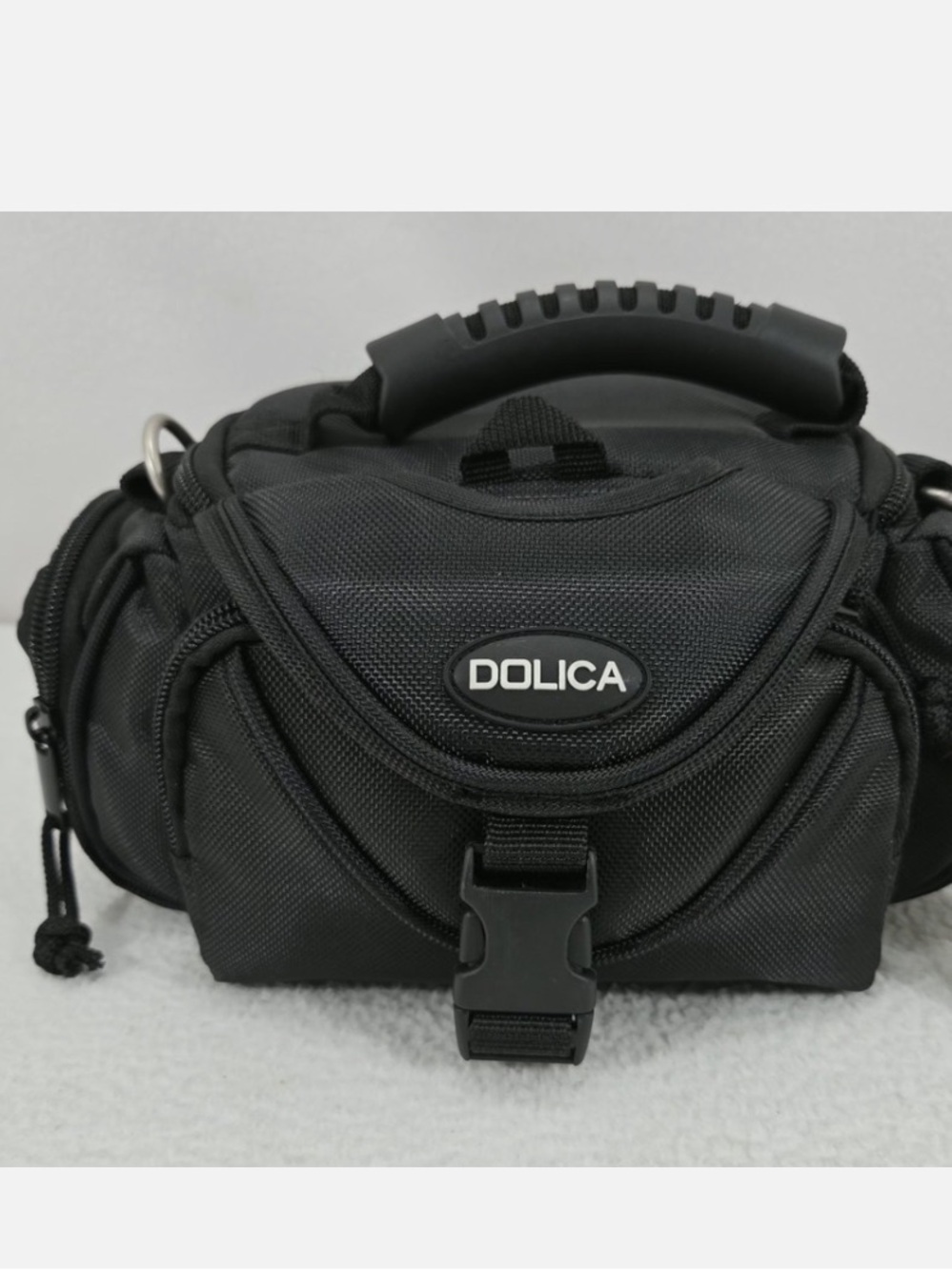Dolica Camera Bag  ~ Black Orange DSLR Case